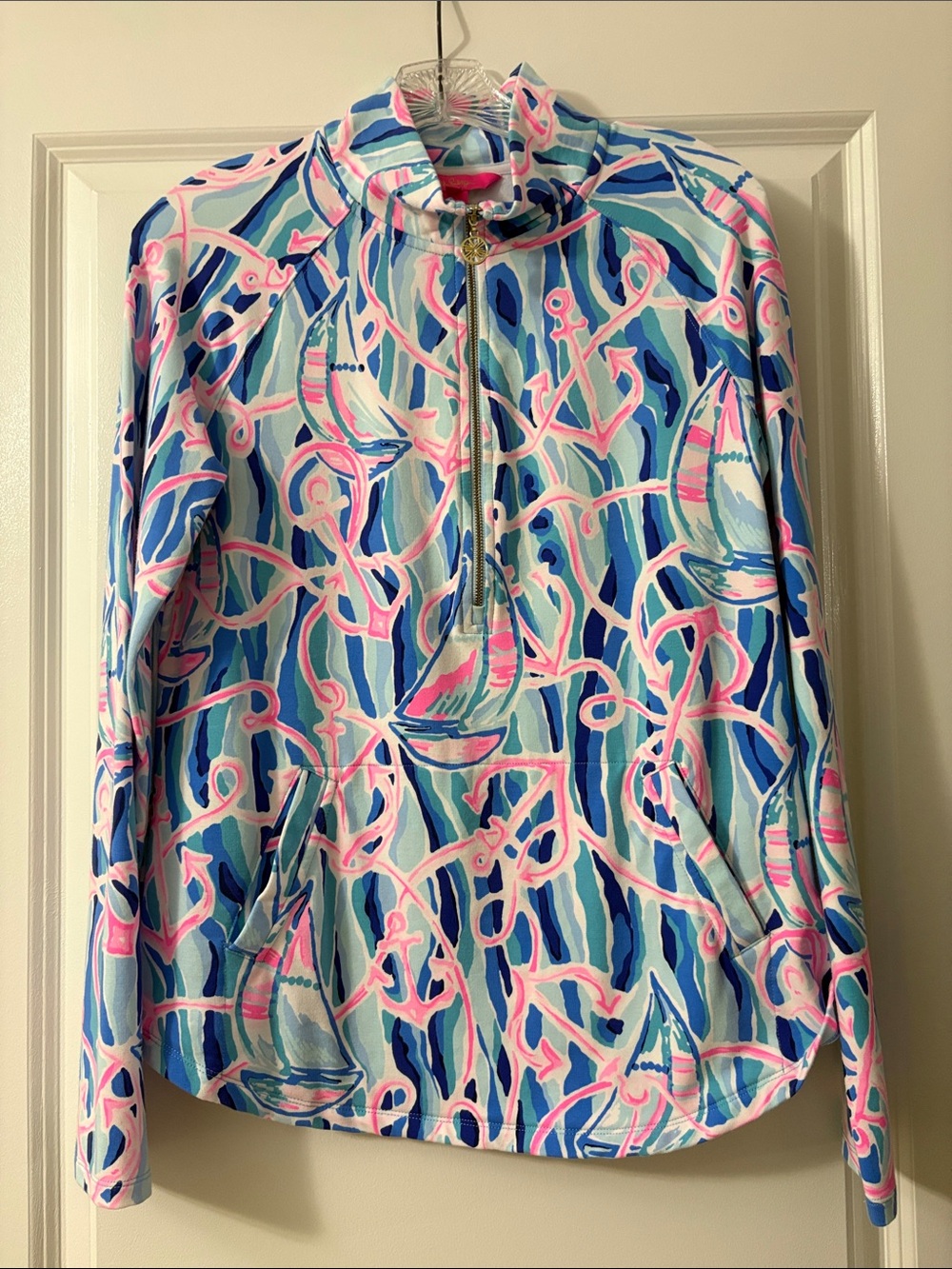 Lily Pulitzer women’s 1/4 zip top.